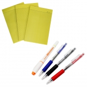 Buy Yellow Pad Back to School Set with Pens and Highlighter online at Shopcentral Philippines.