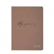 Buy 2024 My Journey 5 7/8'' x 8 1/4'' Softbound Diary F250103105 online at Shopcentral Philippines.