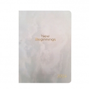 Buy 2024 New Beginnings 5'' x 7'' Softbound Diary F250103107 online at Shopcentral Philippines.