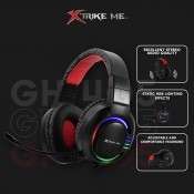Buy XTRIKE ME Backlit Gaming Headset GH-405 -( Black ) online at Shopcentral Philippines.