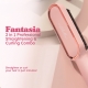 Instabella Fantasia 2-in-1 Professional Straightening & Curling Comb HB-476 (4 Colors)