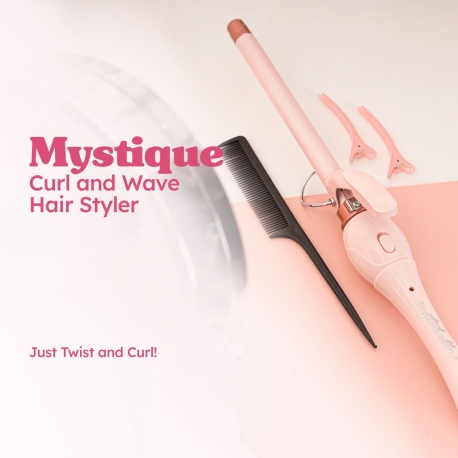 Buy Instabella Mystique Curl and Wave Hair Styler HC-471 - (Blush Pink) online at Shopcentral Philippines.