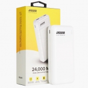 Buy Jaguar Electronics PB240 24000mAh Power Bank Dual USB Output (Black/ White) online at Shopcentral Philippines.