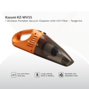 Buy Kazumi KZ-WV15 Wireless Portable Vacuum Cleaner with H13 Filter - Tangerine online at Shopcentral Philippines.