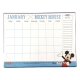 1 Pc Sterling Disney Desk Planner Perpetual Mickey & Minnie Large Random Design