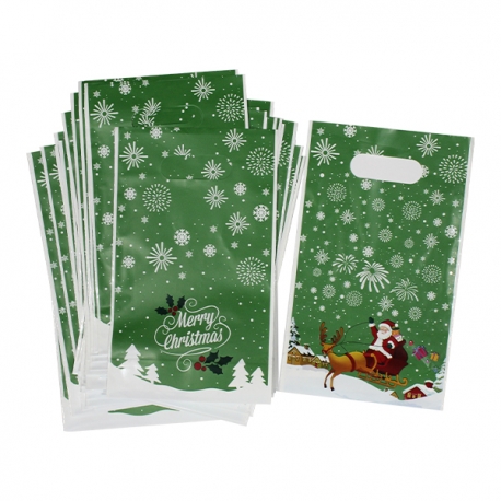 Buy 25 Pcs Holiday Gift Loot Bag 13x23cm Green / Red online at Shopcentral Philippines.