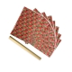 2024 Sterling Christmas 8 Sheets 19'' x 28'' Rolled Wrappers with Tube Container Random Design