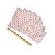 2024 Sterling Christmas 8 Sheets 19'' x 28'' Rolled Wrappers with Tube Container Random Design