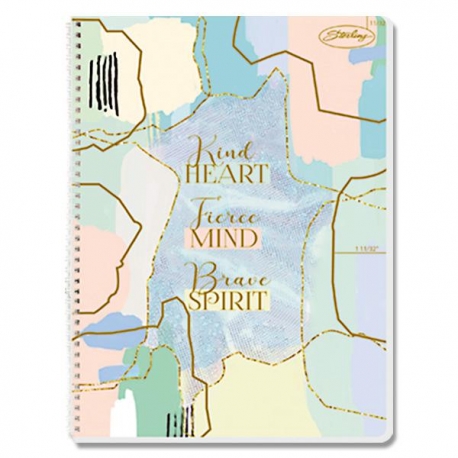 Buy Sterling Endless Positivity 120 leaves Big Notebook Random Design online at Shopcentral Philippines.
