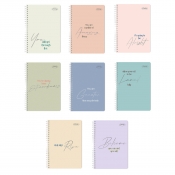 Buy Set of 8 Sterling Spiral Notebook 685 Lighthearted 80 Leaves online at Shopcentral Philippines.