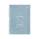 Set of 8 Sterling Spiral Notebook 685 Linear Quotes 80 Leaves