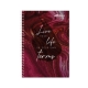 Set of 8 Avanti Spiral Notebook Motivationism 80 Leaves