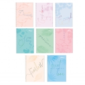 Buy Set of 8 Avanti Spiral Notebook Scripts & Shadows 80 Leaves online at Shopcentral Philippines.