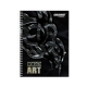 Set of 10 Orions Extreme Arts Spiral Notebook 80 Leaves