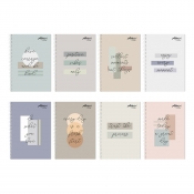 Buy Set of 8 Avanti Spiral Notebook Geometric Quotes 80 Leaves online at Shopcentral Philippines.