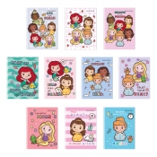 Buy Set of 10 Orions Disney Princess Chibi Writing Notebook 80 Leaves online at Shopcentral Philippines.