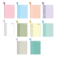 Set of 10 Orions Stripes Color Coding Pastel Yarn Notebook 80 Leaves