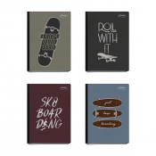 Buy Sterling Sk8board Clip Binder Notebook 685 Random Design online at Shopcentral Philippines.