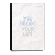 Sterling Crumpled Clip Binder Notebook 685 Random Design