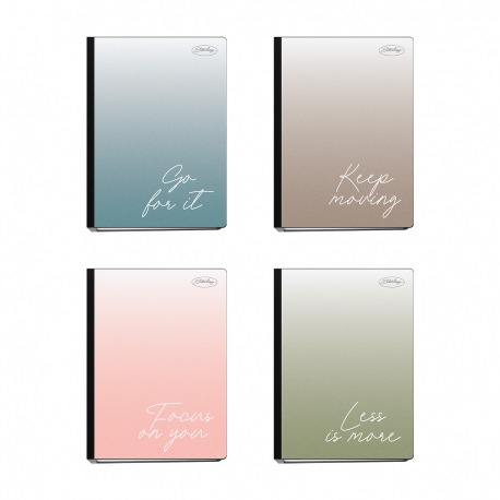 Buy Sterling Minimal Ombre Clip Binder Notebook 685 Random Design online at Shopcentral Philippines.