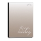 Sterling Minimal Ombre Clip Binder Notebook 685 Random Design