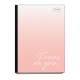 Sterling Minimal Ombre Clip Binder Notebook 685 Random Design
