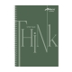 Set of 8 Avanti Simply Slim Spiral Notebook 80 Leaves