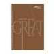 Set of 8 Avanti Simply Slim Spiral Notebook 80 Leaves