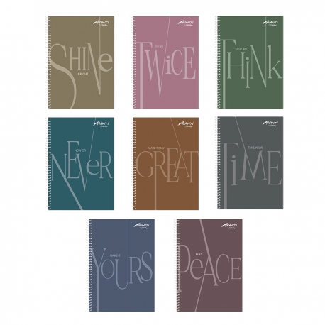 Buy Set of 8 Avanti Simply Slim Spiral Notebook 80 Leaves online at Shopcentral Philippines.
