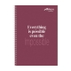 Set of 8 Avanti Life Style Spiral Notebook 80 Leaves