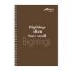 Set of 8 Avanti Life Style Spiral Notebook 80 Leaves