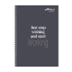 Set of 8 Avanti Life Style Spiral Notebook 80 Leaves
