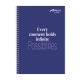 Set of 8 Avanti Life Style Spiral Notebook 80 Leaves