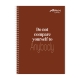 Set of 8 Avanti Life Style Spiral Notebook 80 Leaves