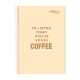 Set of 8 Avanti Caffeinated Spiral Notebook 80 Leaves