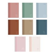 Buy Set of 8 Avanti Metaliquify Spiral Notebook 80 Leaves online at Shopcentral Philippines.