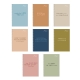 Set of 8 Avanti Harmony Spiral Notebook 80 Leaves