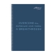 Set of 8 Avanti Harmony Spiral Notebook 80 Leaves