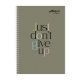Set of 8 Avanti Colored Words Spiral Notebook 80 Leaves
