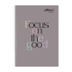 Set of 8 Avanti Colored Words Spiral Notebook 80 Leaves