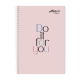 Set of 8 Avanti Colored Words Spiral Notebook 80 Leaves
