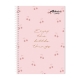 Set of 8 Avanti Cherry Spiral Notebook 80 Leaves