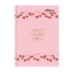 Set of 8 Avanti Cherry Spiral Notebook 80 Leaves