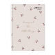 Set of 8 Avanti Cherry Spiral Notebook 80 Leaves