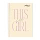 Set of 8 Avanti Feminal Spiral Notebook 80 Leaves