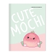 Set of 8 Avanti Cute Mochi Composition Notebook 80 Leaves