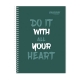 Set of 10 Orions Keep it Classy Spiral Notebook 80 Leaves