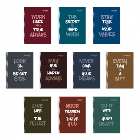 Buy Set of 10 Orions Keep it Classy Spiral Notebook 80 Leaves online at Shopcentral Philippines.