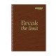 Set of 10 Orions Neoutral Spiral Notebook 80 Leaves