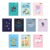 Buy Set of 10 Orions Retro Games Spiral Notebook 80 Leaves online at Shopcentral Philippines.